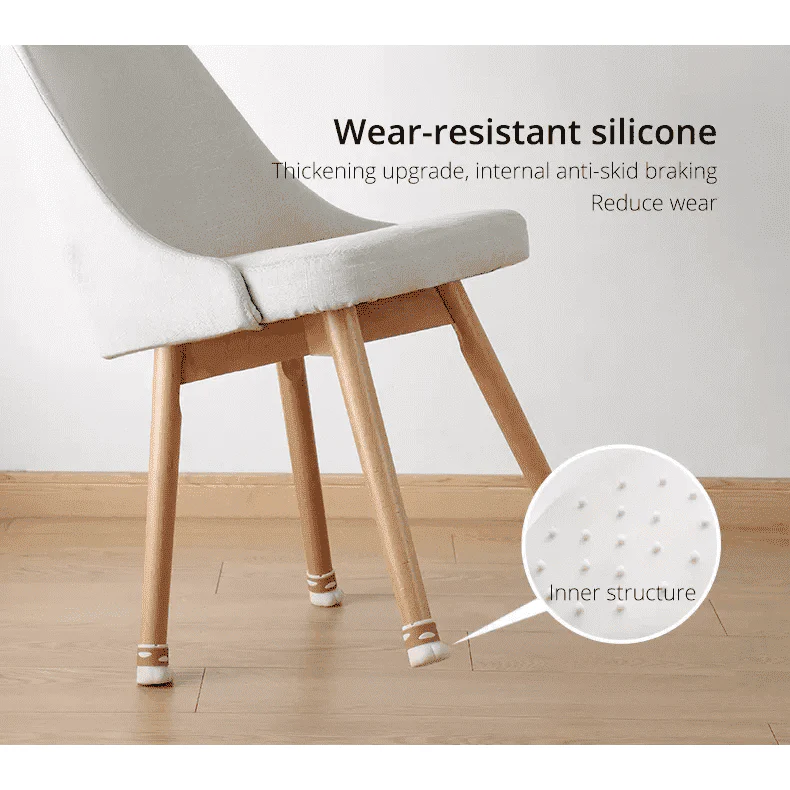 Shimoyama Silicone Chair Leg Cat Pad - Anti Skid - 4P - Image 7