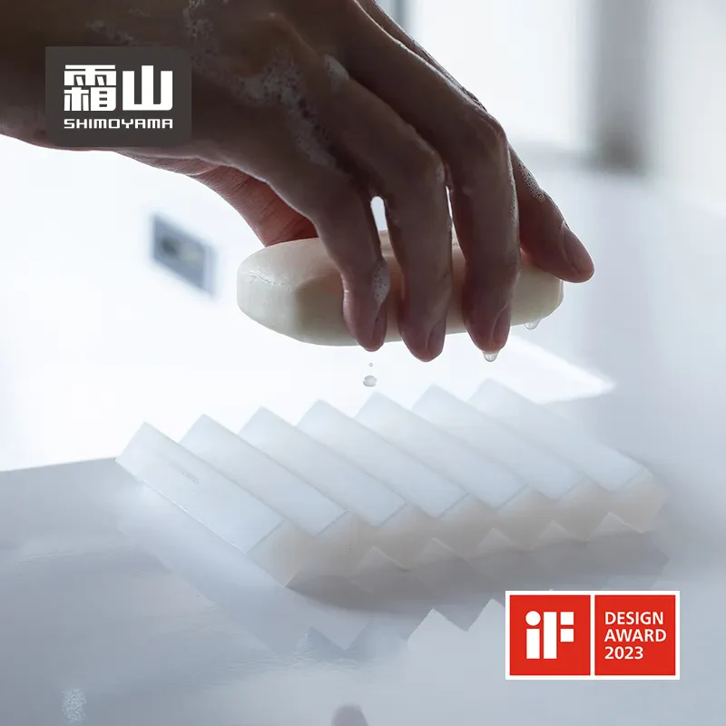 Shimoyama Accordion Silicone Soap Tray - Image 5