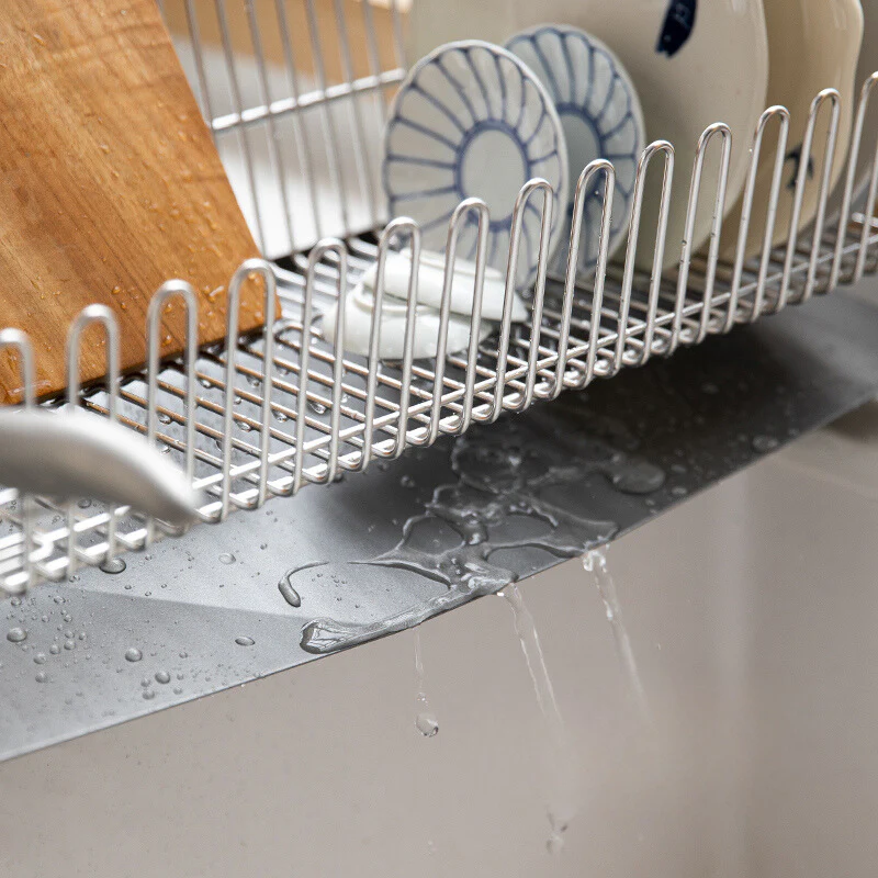 Shimoyama Stainless Steel 2 Tier Drain Rack - Image 5