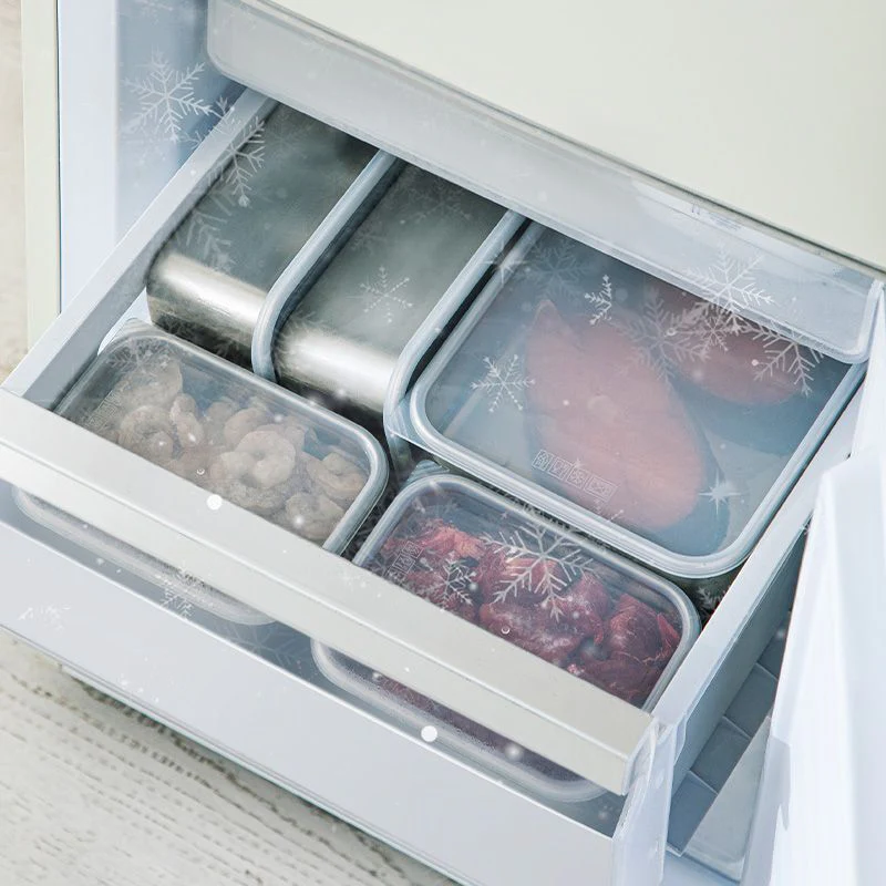 Shimoyama Stainless Steel Food Storage Box - Shallow M - 1100ml - Image 4