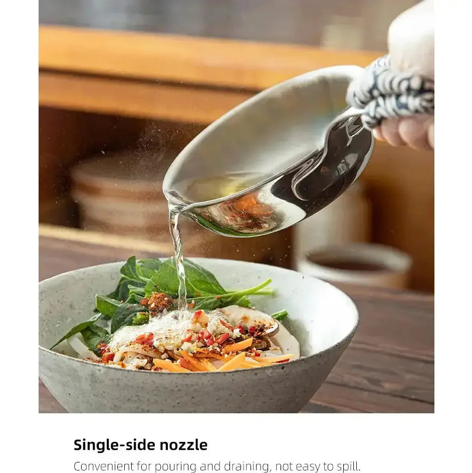 Shimoyama Stainless Steel Frying Pan 12cm - Image 8