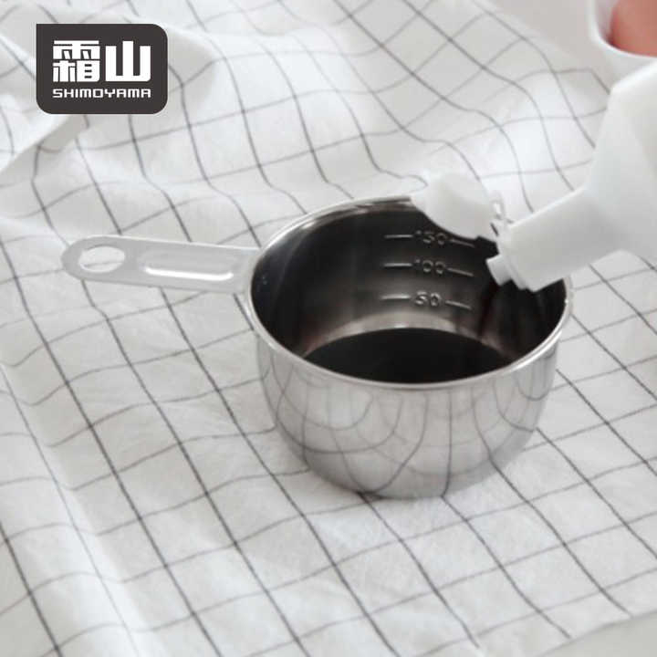 Shimoyama Stainless Steel Graduated Measuring Cup 150ml - Image 2
