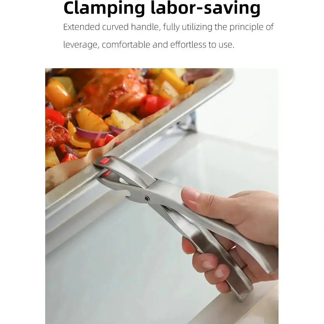 Shimoyama Stainless Steel Hot Plate Grip Handle - Image 7
