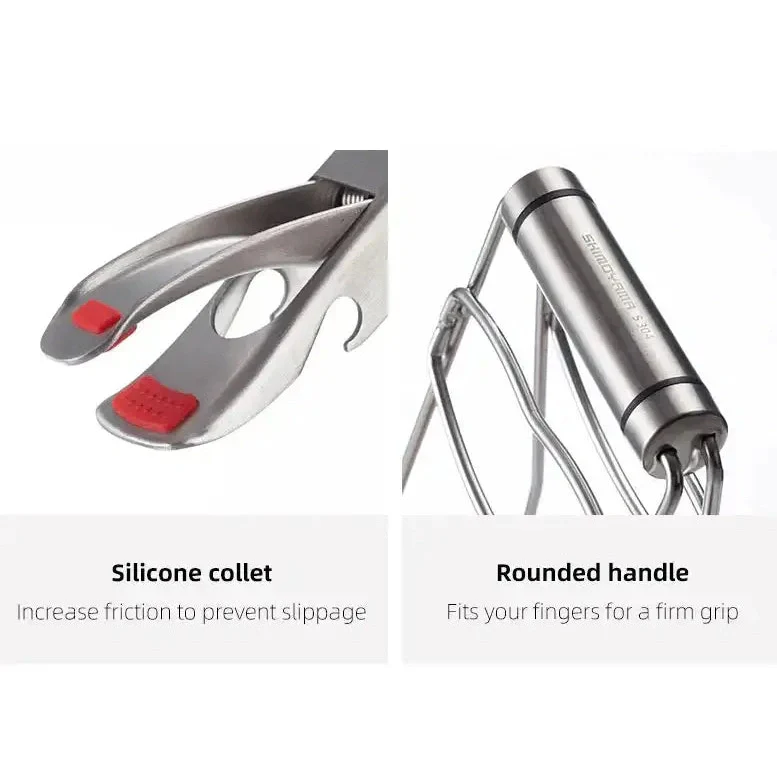 Shimoyama Stainless Steel Hot Plate Grip Handle - Image 8