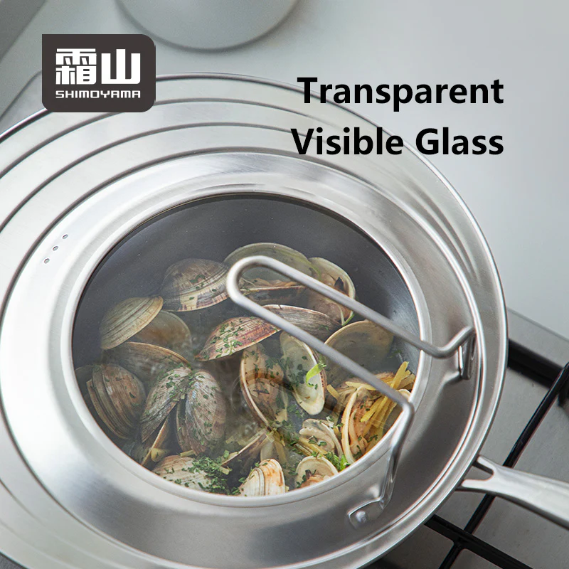 Shimoyama Stainless Steel Multi-Purpose Lid 24cm - 28cm - Image 4