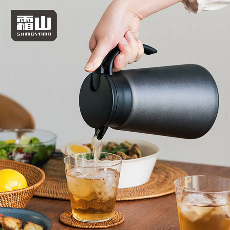 Shimoyama Stainless Steel Vacuum Carafe 1L - Image 3