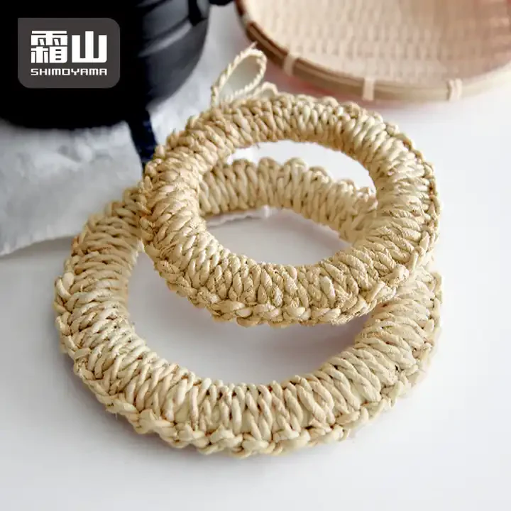 Shimoyama Straw Pot Stand L - Image 3
