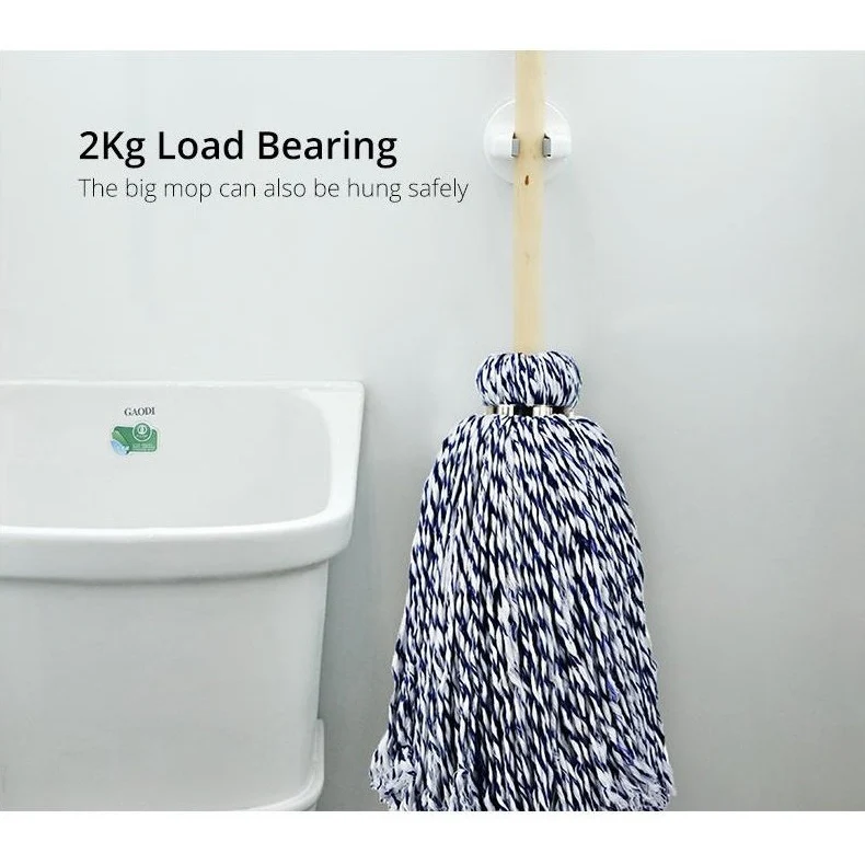 Shimoyama Wall Adhesive Mop Clip Hook - Image 4