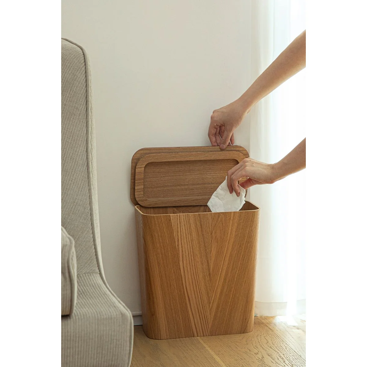 Shimoyama Wooden Bin Lid - Image 2