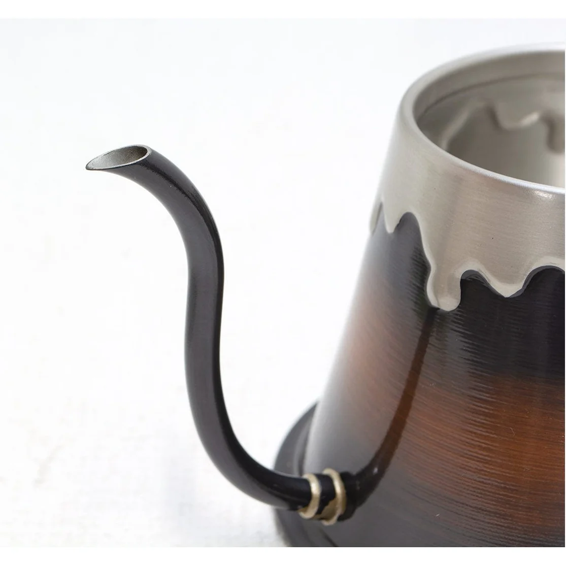 Shinko MtFuji Drip Pot Kettle with Side Handle 380ml - Image 2