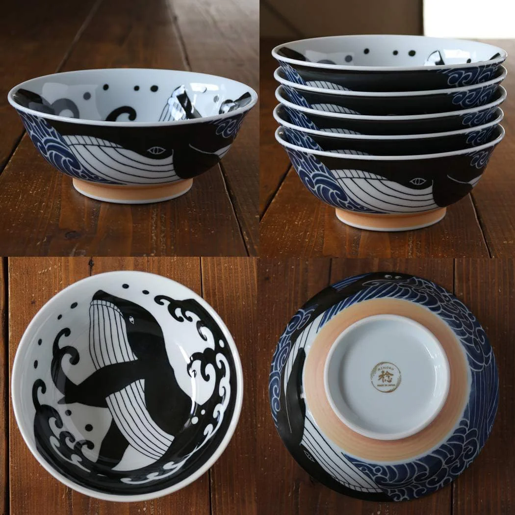 Shiranami Kujira Whale Ramen Bowl 20.5D - Image 4