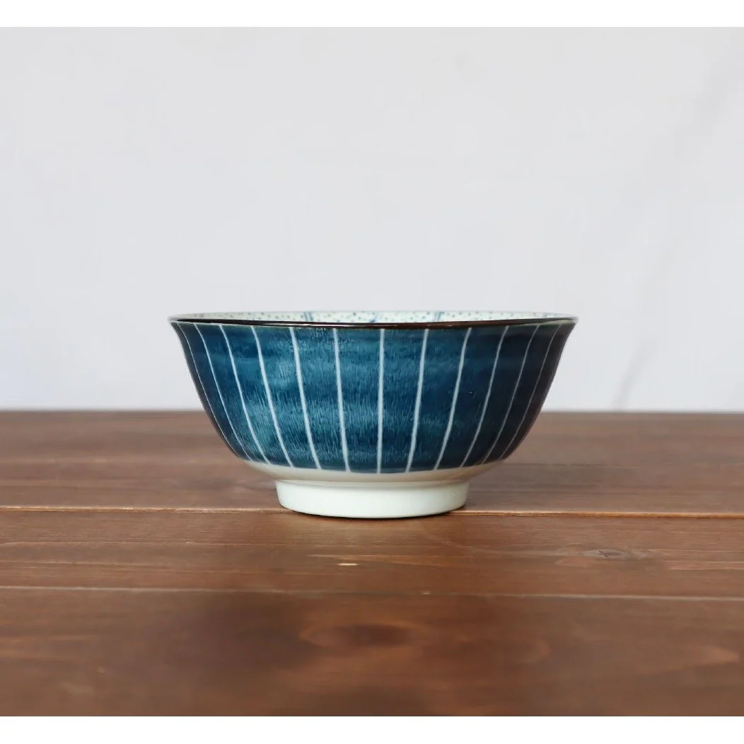 Shonzui Sometuke Namifuji Donburi Bowl 15D - Image 2