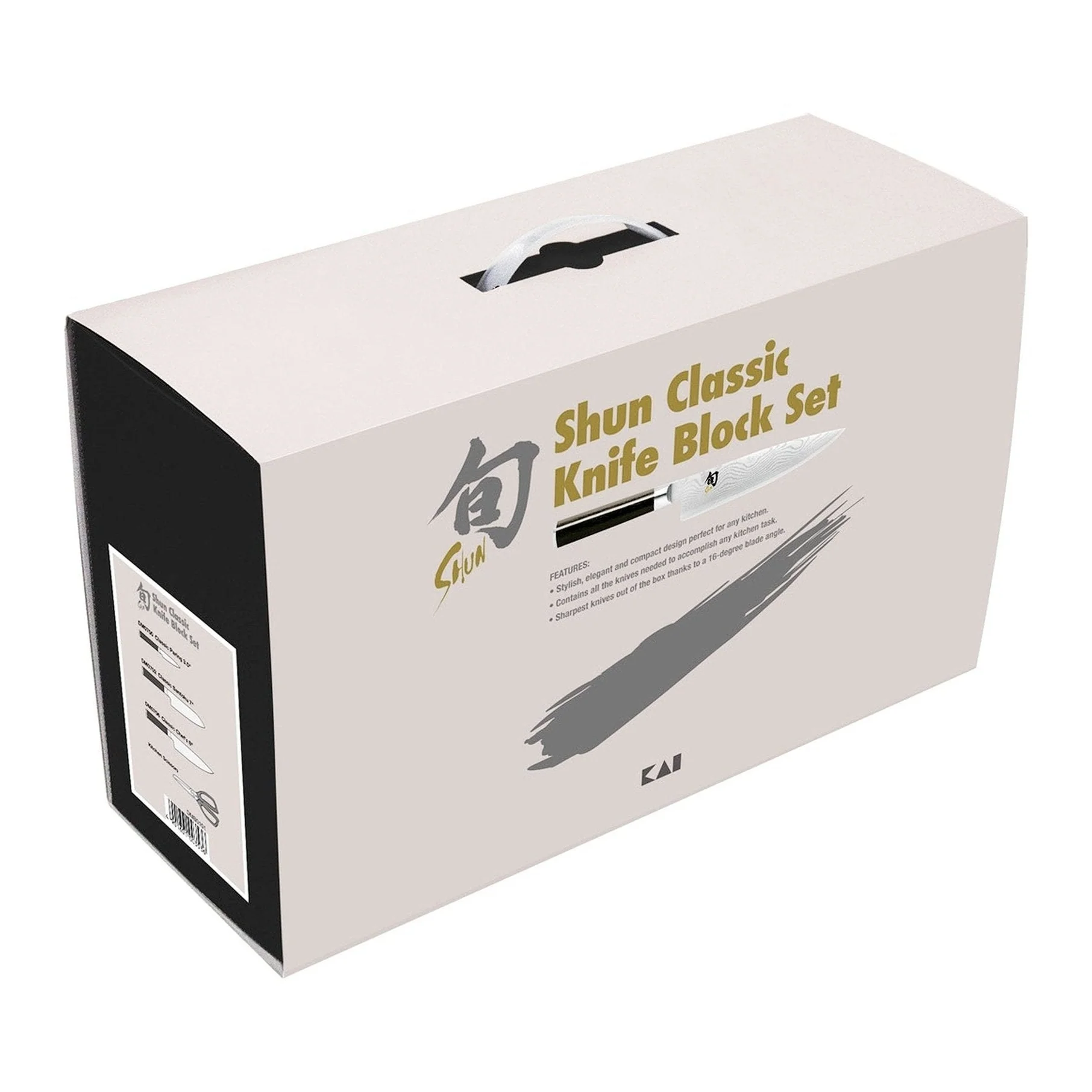 Kai SHUN Classic 5-Piece Knife Block Set - Image 2