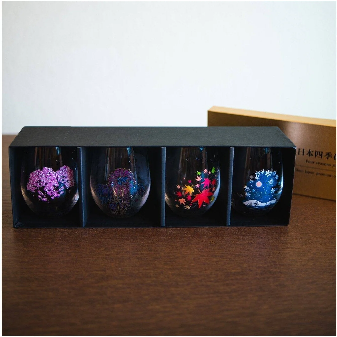 Marumo Takagi Four Seasons Colour Change Glass 325ml 4P Set - Image 2