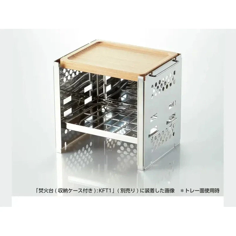 Skater Bamboo Table for Compact Outdoor BBQ - Image 3