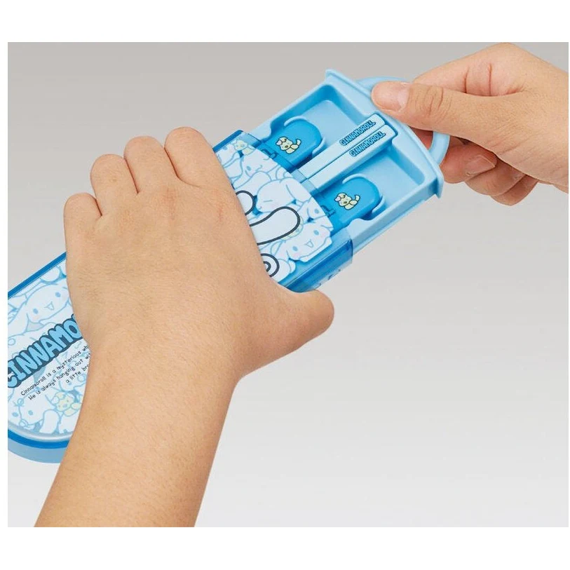 Skater Cinnamoroll Rouge Trio Cutlery Set - Image 3