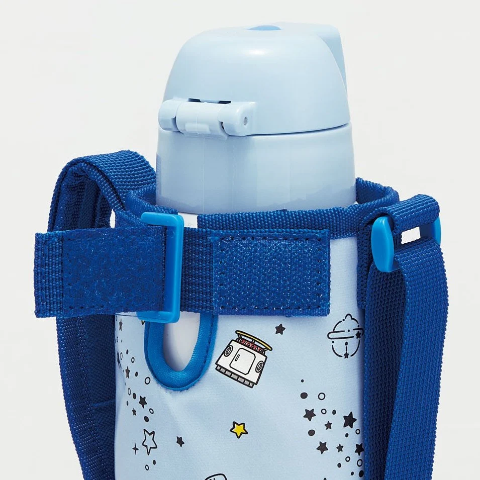 Skater Doraemon in Space Insulated Drink Bottle W/Cover 600ml - Image 11