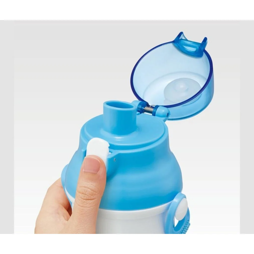 Skater Doraemon One Touch Drink Bottle 480ml - Image 3