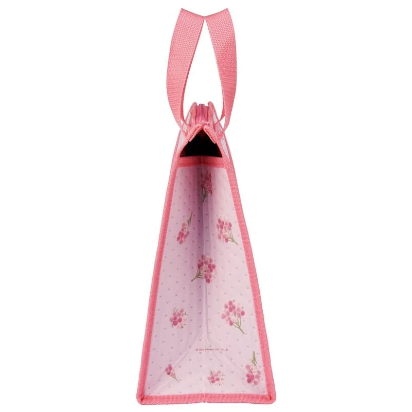 Skater Hello Kitty Floral Wreath Insulated Tote Lunch Bag - Image 4