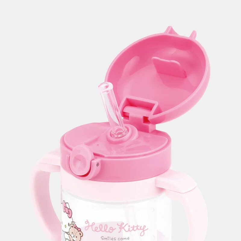 Skater Hello Kitty Pink Baby Straw Mug 260ml - Image 3
