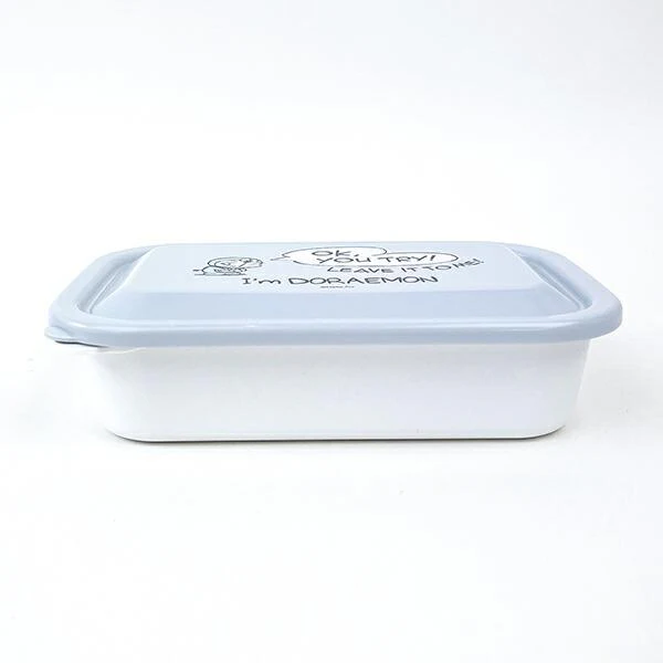 Skater I'm Doraemon Lightweight Fuwatto-Lid Bento Box M 830ml - Image 3