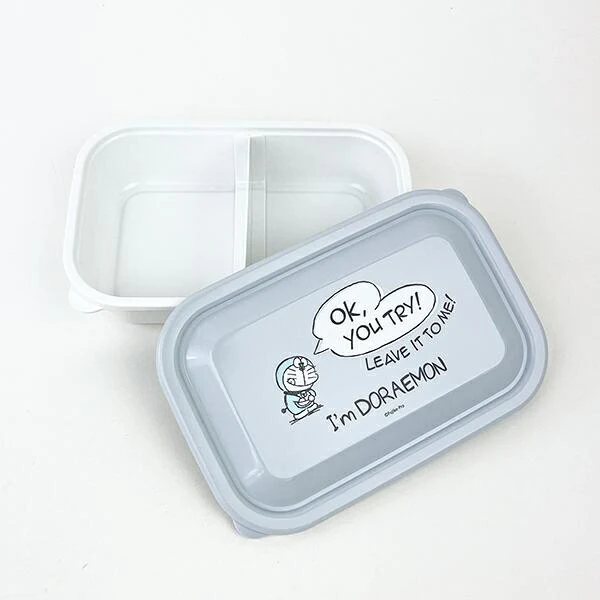 Skater I'm Doraemon Lightweight Fuwatto-Lid Bento Box M 830ml - Image 4