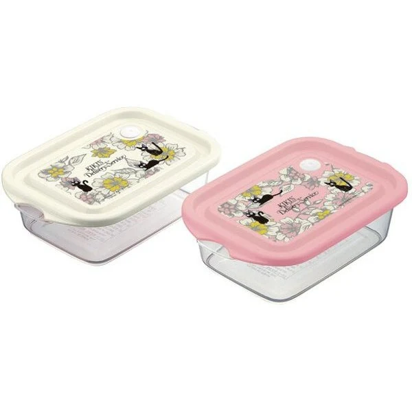 Skater Kiki's Delivery Service Jiji Elegance Sealed Container 2pcs Set (500mlx2) - Image 2