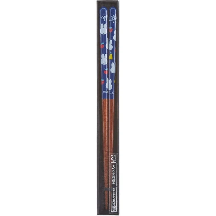 Skater Miffy Blue Wooden Chopstick 21cm - Image 3