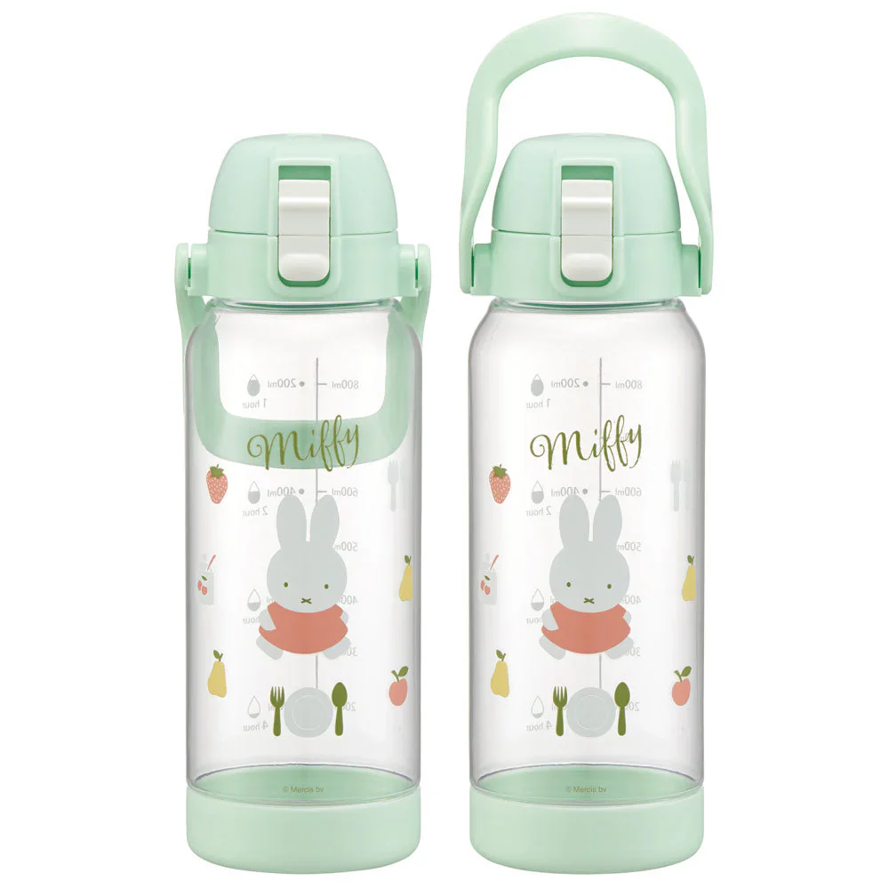 Skater Miffy Time Marker One-Touch Water Bottle 1L - Image 2