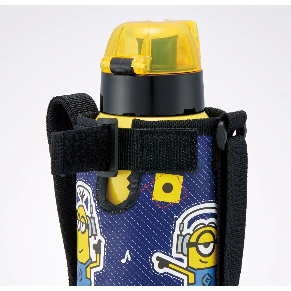 Skater Minion Insulated Drink Bottle W/Cover 600ml - Image 11