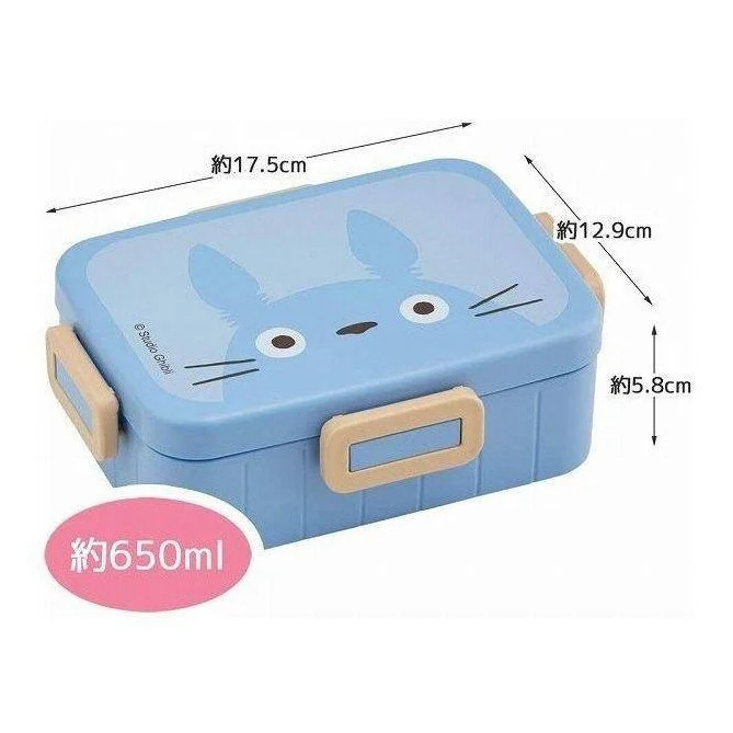 Skater My Neighbor Totoro Face Bento 650ml - Image 4