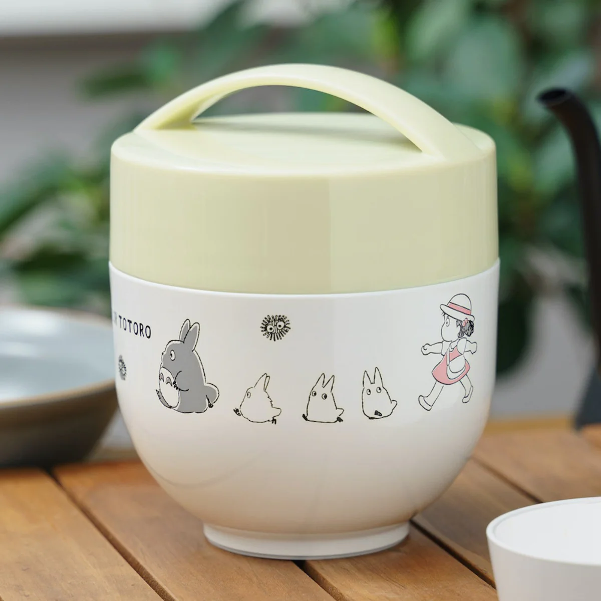 Skater My Neighbour Totoro March Compact Donburi Vacuum Lunch Jar 540ml - Image 2
