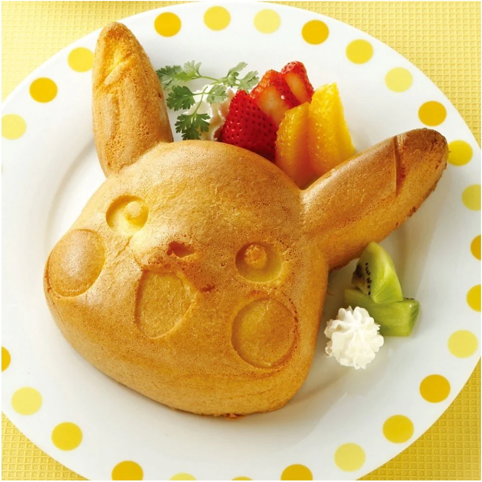 Skater Pikachu Silicone Sponge Cake Mould 900ml - Image 3