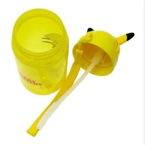 Skater Pikachu Straw Bottle 350ml - Image 4
