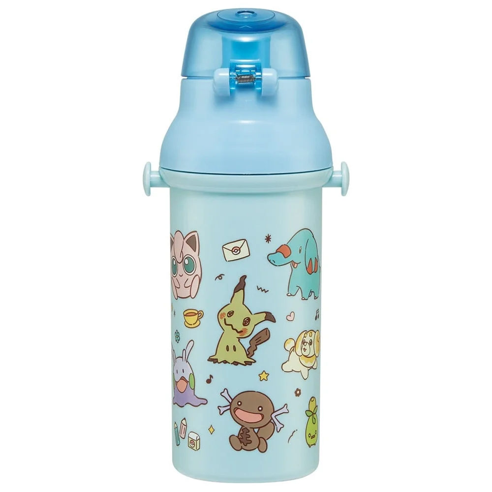 Skater Pokemon Joyful Day Series One Touch Drink Bottle 480ml - Image 5