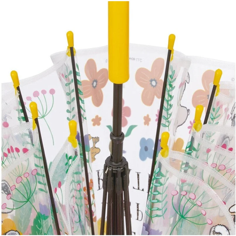 Skater Snoopy Flower Vinyl Umbrella 60cm - Image 3
