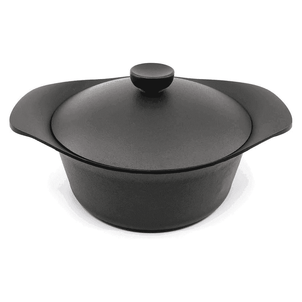 Sori Yanagi Cast Iron 22cm deep pan with iron lid - Image 2