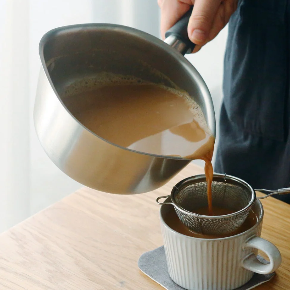 Sori Yanagi Stainless Steel Milk Pan 16cm - Image 4