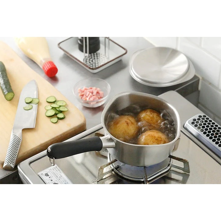 Sori Yanagi Stainless Steel Milk Pan 16cm - Image 5