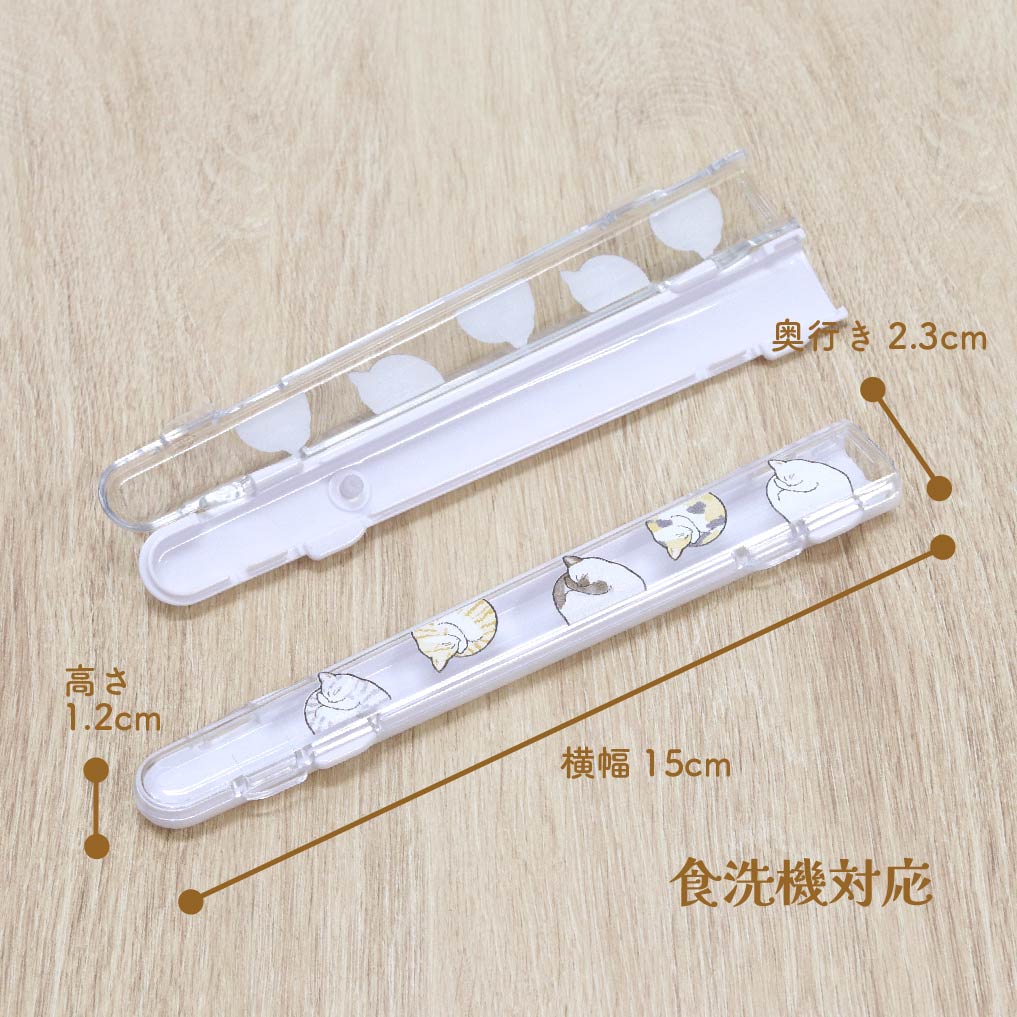 Tanaka Hashiten Nyanmoniyaito Chopsticks Half Case - Image 3