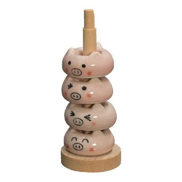 Tanaka Hashiten Donut Chopstick Rests 4pcs set - Image 5