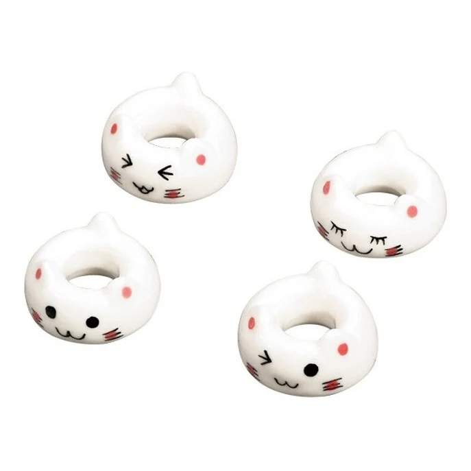Tanaka Hashiten Donut Chopstick Rests 4pcs set - Image 9