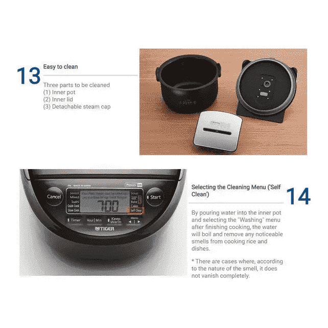 Tiger Pressure IH Rice Cooker - JPK-G - Image 10