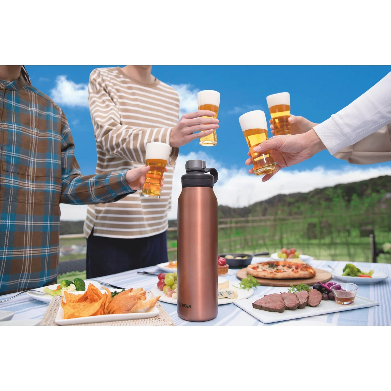 Tiger Vacuum Insulated Bottle For Carbonated Drinks MTA-T080 - Image 6