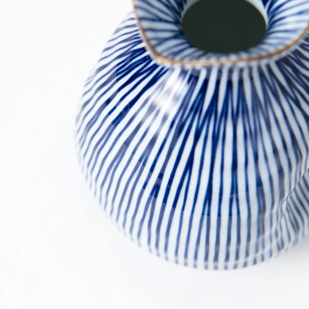 Tokusa Blue Stripe Sake Bottle 200ml - Image 6