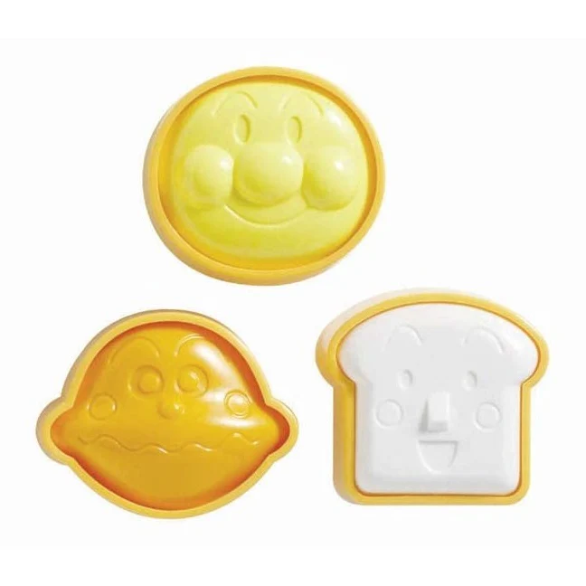 Torune Anpanman Nigiri Rice Ball Mold 3pcs - Image 3
