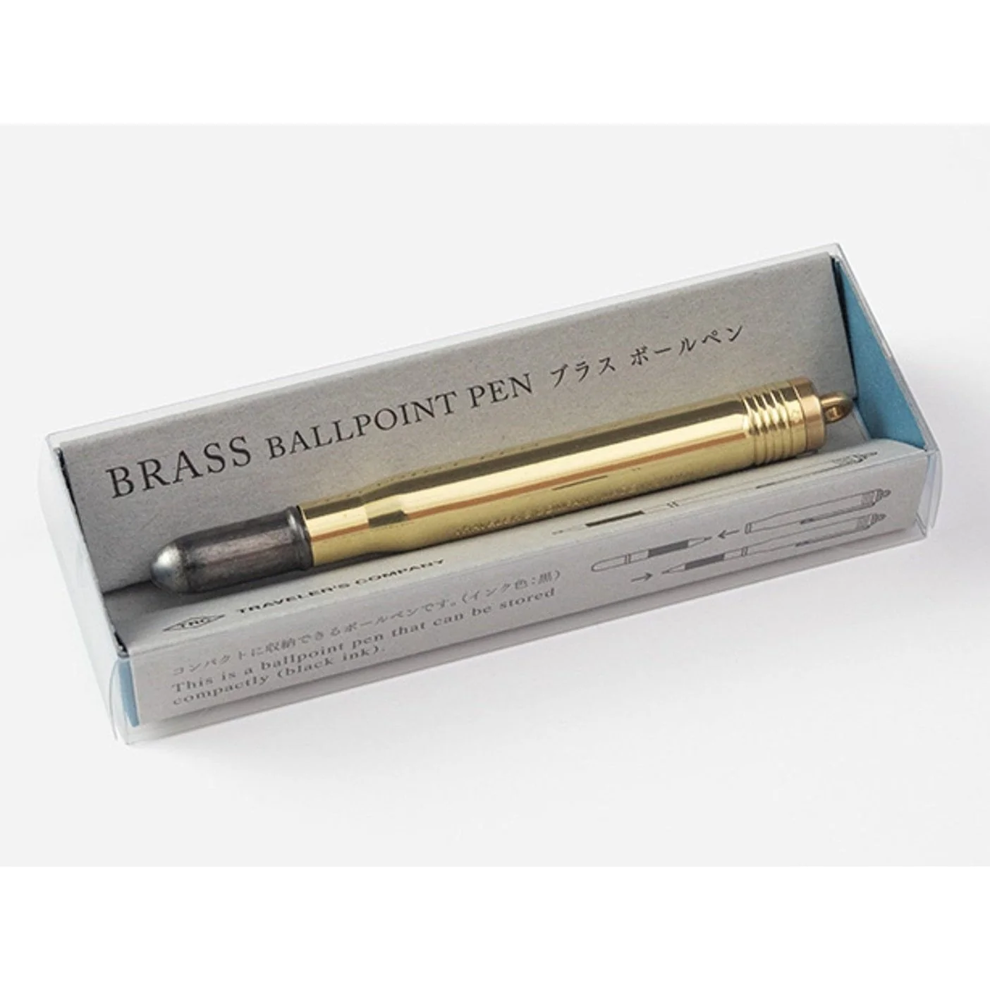 Traveler's Company Brass Ballpoint Pen - Image 2