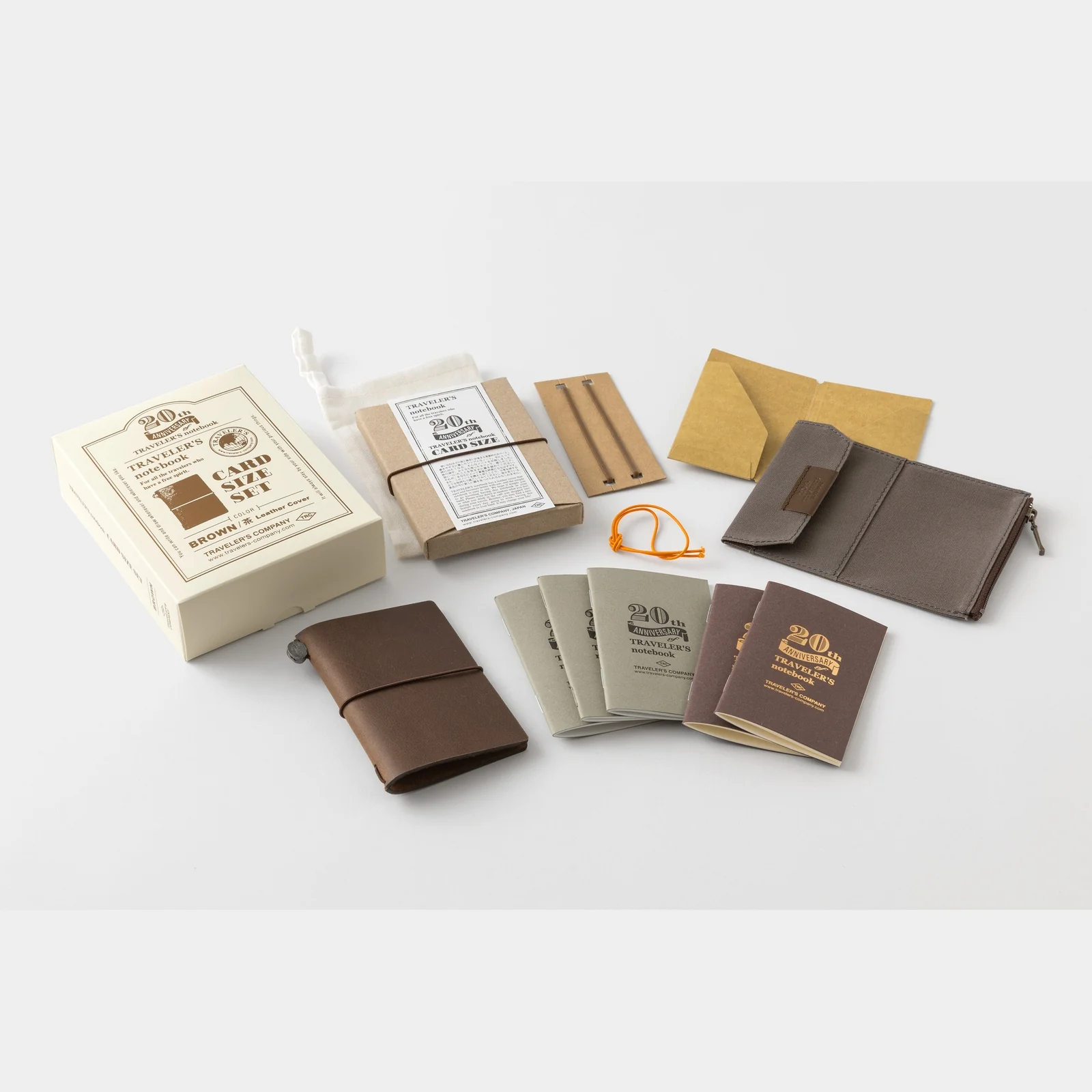 Traveler's Company Notebook Card Size - 20th Anniversary Set - Image 27