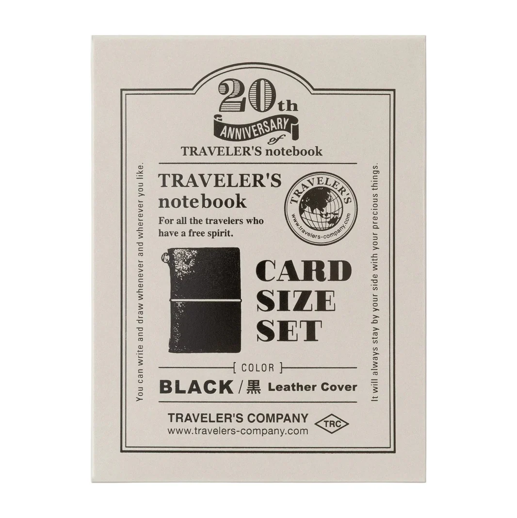 Traveler's Company Notebook Card Size - 20th Anniversary Set - Image 31