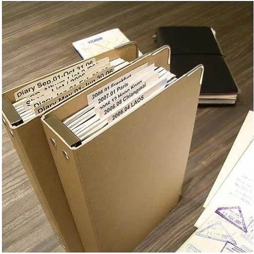 Traveler's Company Regular Notebook Refill 011 Binder - Image 2